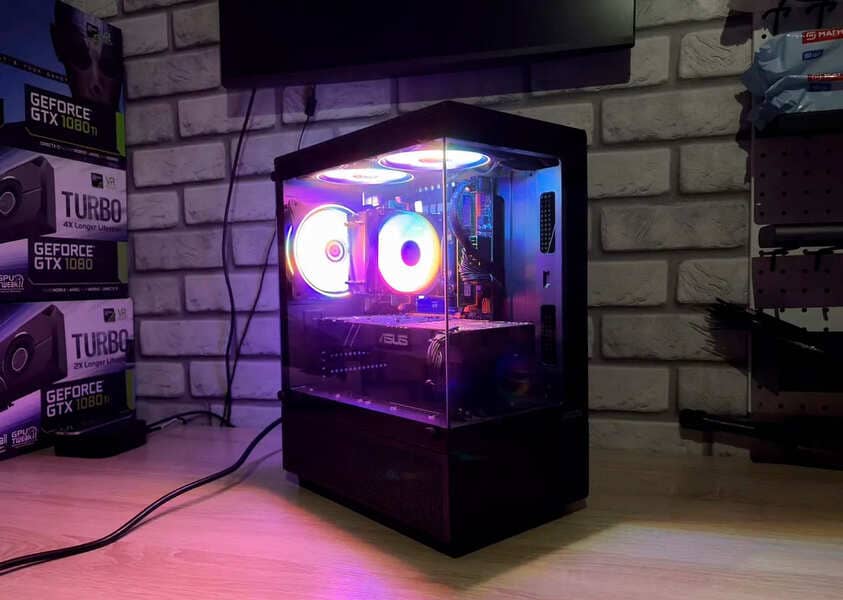 Компьютер для монтажа графики 3D и профессиональной работы